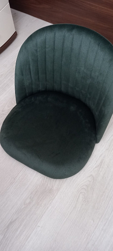 Стул на металлокаркасе Gabi gray / black фото покупателя 958