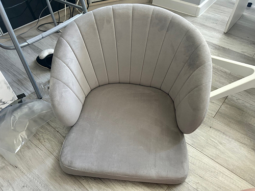 Компьютерное кресло Пард экокожа белый фото покупателя 119