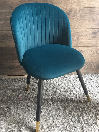 Стул на металлокаркасе Gabi gray / black фото покупателя 22