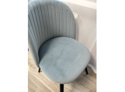 Стул на металлокаркасе Gabi 1 light purple / black фото покупателя 767