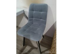 Стул на металлокаркасе Чилли черный фото покупателя 533