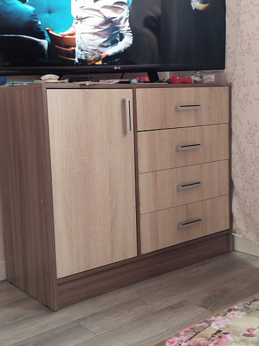 Комод Катрин-6 белый фото покупателя 4