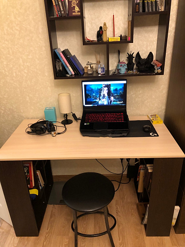 Письменный стол СПм-15 дуб сонома фото покупателя 7