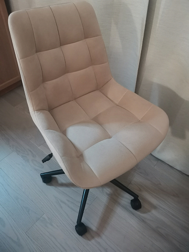 Компьютерное кресло Честер кирпичный / черный фото покупателя 49