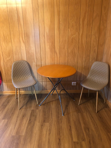 Стул на металлокаркасе Capri голубой фото покупателя 111