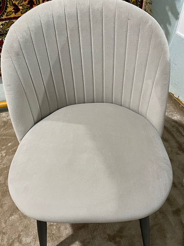 Стул на металлокаркасе Gabi latte / gold / black фото покупателя 470