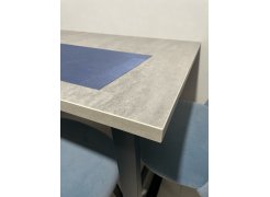 Стол Лота Лофт 140 25 мм черный матовый / бетон фото покупателя 629