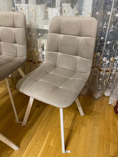 Стул на металлокаркасе Чилли зеленый / белый каркас фото покупателя 608