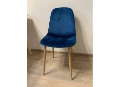 Стул на металлокаркасе Capri blue / white фото покупателя 99