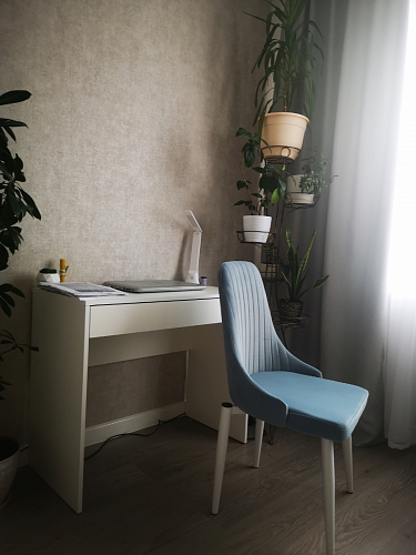 Стул на металлокаркасе Kora black / gray фото покупателя 33