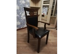 Стул деревянный Luiza dirty oak / dark brown фото покупателя 21