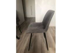 Стул на металлокаркасе Вейв П темно-серый / черный фото покупателя 256