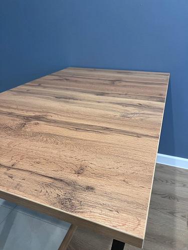 Деревянный стол Лота Лофт 140х80 черный матовый / бетон светлый фото покупателя 727