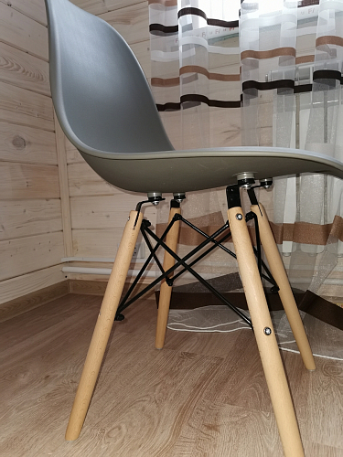 Пластиковый стул Eames PC-015 желтый фото покупателя 74