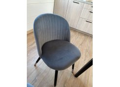 Стул на металлокаркасе Gabi 1 light purple / black фото покупателя 317