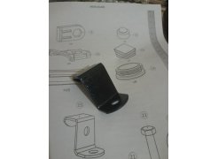 Односпальная кровать Фади 80х200 черная фото покупателя 212