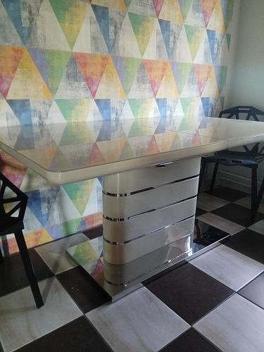 Стол Plas 160 beige фото покупателя 2