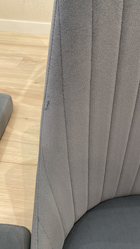 Стул на металлокаркасе Kora gray / black фото покупателя 21