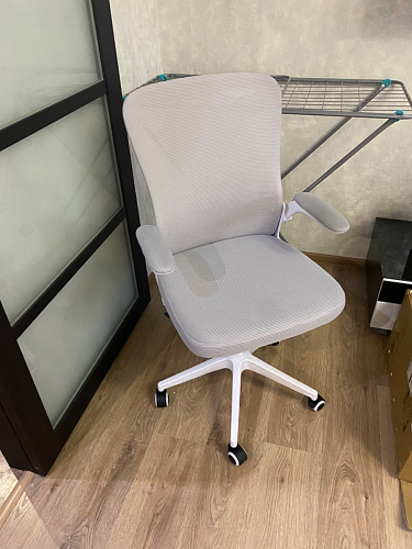 Компьютерное кресло Konfi blue / white фото покупателя 143
