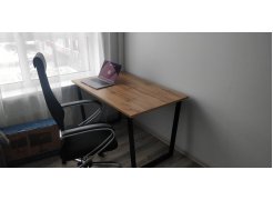 Стол Лота Лофт 120 25 мм сабия / черный матовый фото покупателя 137