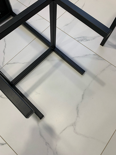 Барный стул Лофт ткань канди грей / черный матовый фото покупателя 161