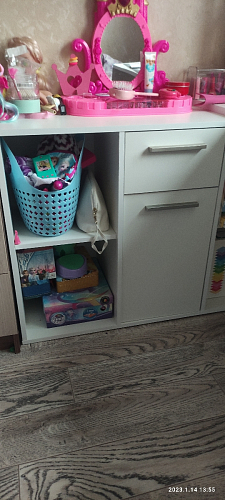 Письменный стол Лайт 03.245F белый гладкий 101 фото покупателя 82