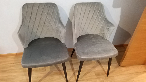 Стул на металлокаркасе Velen light purple фото покупателя 10