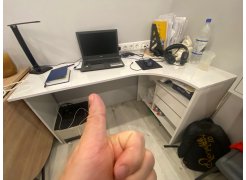 Письменный стол СПм-25 левый белый фото покупателя 39