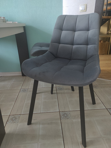 Комплект стульев Форт 4 шт кирпичный / чёрный фото покупателя 98