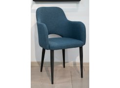 Кресло Ledger сканди грей / натур из шоурума 1