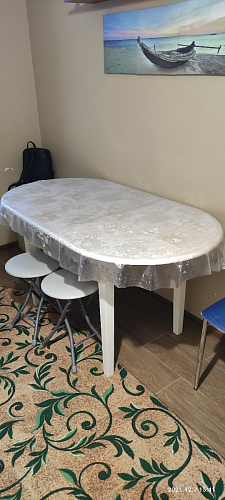 Стол раскладной Lugano butter white фото покупателя 1