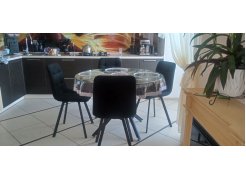 Стул на металлокаркасе Чилли светло-серый / черный фото покупателя 337