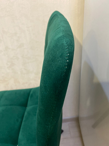 Комплект из "Стул на металлокаркасе Чилли розовый / черный каркас" 2 шт. фото покупателя 792