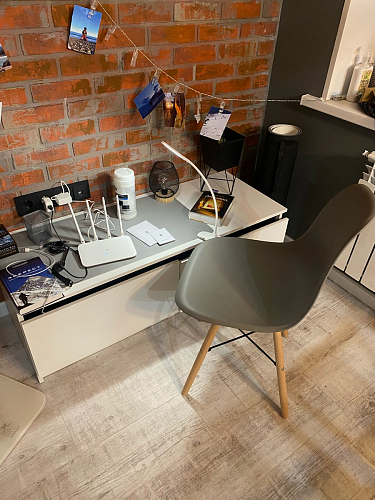 Пластиковый стул Eames PC-015 желтый фото покупателя 227