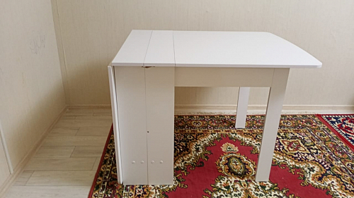 Стол обеденный раздвижной СтК7 дуб молочный фото покупателя 26