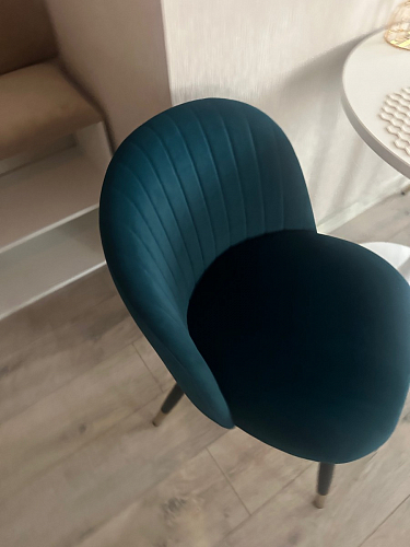 Стул на металлокаркасе Gabi gray / black фото покупателя 586