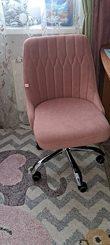 Компьютерное кресло Swan/Сван розовый фото покупателя 19