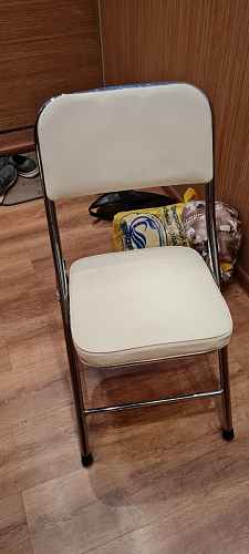 Стул Chair раскладной белый фото покупателя 8