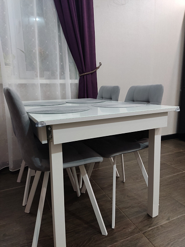 Комплект стульев Чилли 2 шт бежевый / черный фото покупателя 898