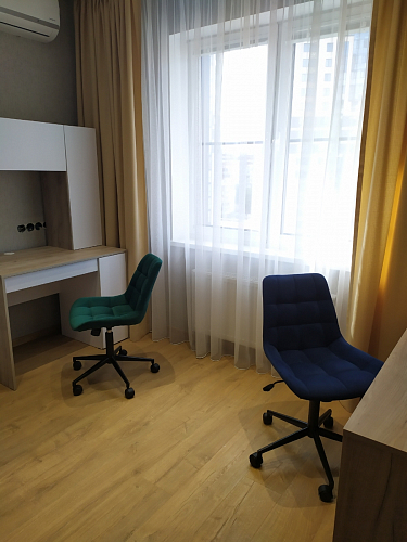 Компьютерное кресло Честер голубой (velutto 47 ) / черный фото покупателя 38