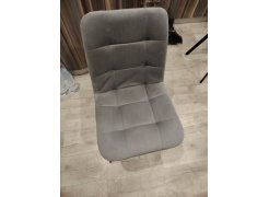 Стул на металлокаркасе Чилли светло-серый / черный фото покупателя 517