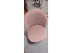 Стул на металлокаркасе Gabi 1 бежевый / черный с серебряными наконечниками фото покупателя 436