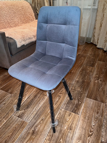 Стул на металлокаркасе Чилли зеленый / белый каркас фото покупателя 275