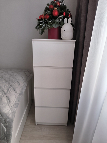 Комод Т-4р дуб сонома / белый фото покупателя 13