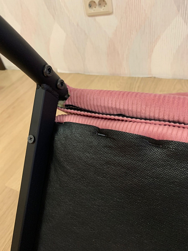 Стул на металлокаркасе Tod light purple / light blue / black фото покупателя 60