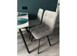 Стул на металлокаркасе Чилли горчичный / белый фото покупателя 583