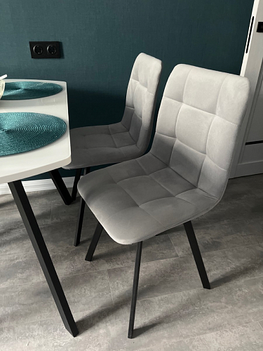 Комплект стульев Чилли 2 шт бежевый / черный фото покупателя 583