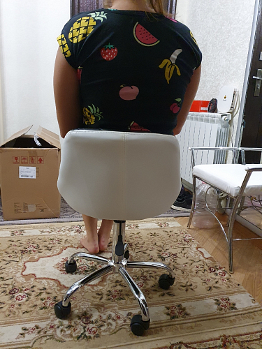 Компьютерный стул Combi черный / белый фото покупателя 7