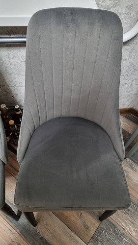 Стул на металлокаркасе Kora gray / black фото покупателя 327