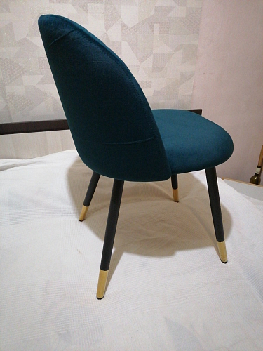 Стул на металлокаркасе Gabi gray / black фото покупателя 913